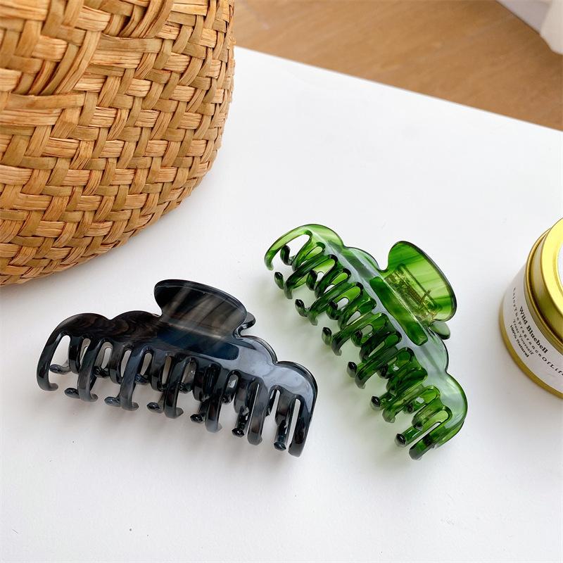 Layered Fashionforward Double Hair Claw Clip For Women In Striking Colors And Styles Elegant
