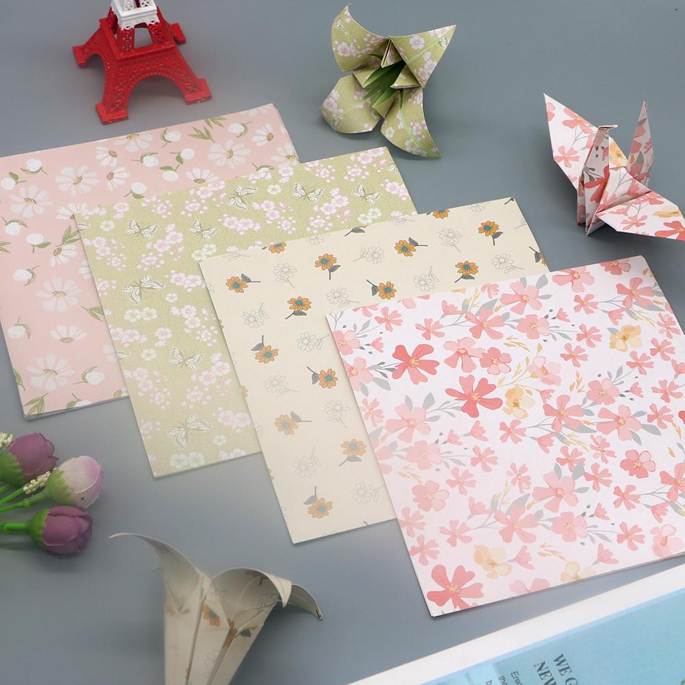 

Квадратний папір для орігамі 15 см для виготовлення журавликів та квітів своїми руками - Японський папір для складання