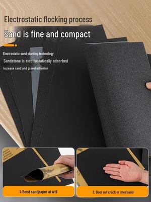 Eagle Brand 2000 Grit Superfine Hand Sandpaper for Wood, Metal, and Wall Polishing