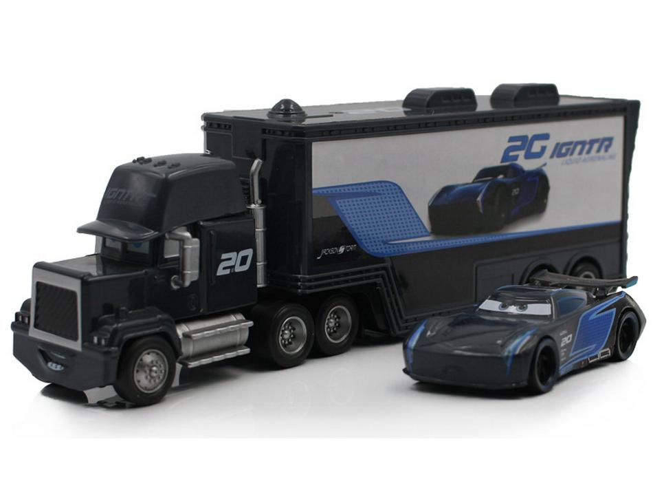 Mack Truck & Race Car Alloy Toy Set for Kids