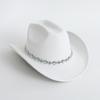 European and American Colored Diamond Women's Western Cowboy Top Hat Men's and Women's Party Party Casual Top Hat Jazz Hat