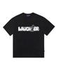 LAUGHER Signature Logo T-Shirt - Black
