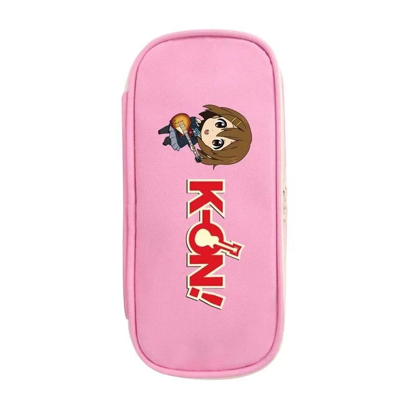 K-on Pencil Case Pen Holder Bag for Student Big Capacity Students School Gift Pencil Box