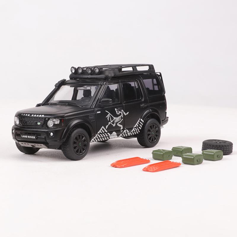 

GCD 1:64 Discovery 4 SUV Легкосплавний Автомобіль Литі Моделі та Іграшкові Транспортні Засоби Модель Автомобіля Мініатюрна Масштабована Модель Автомобіля Для Дітей чорний