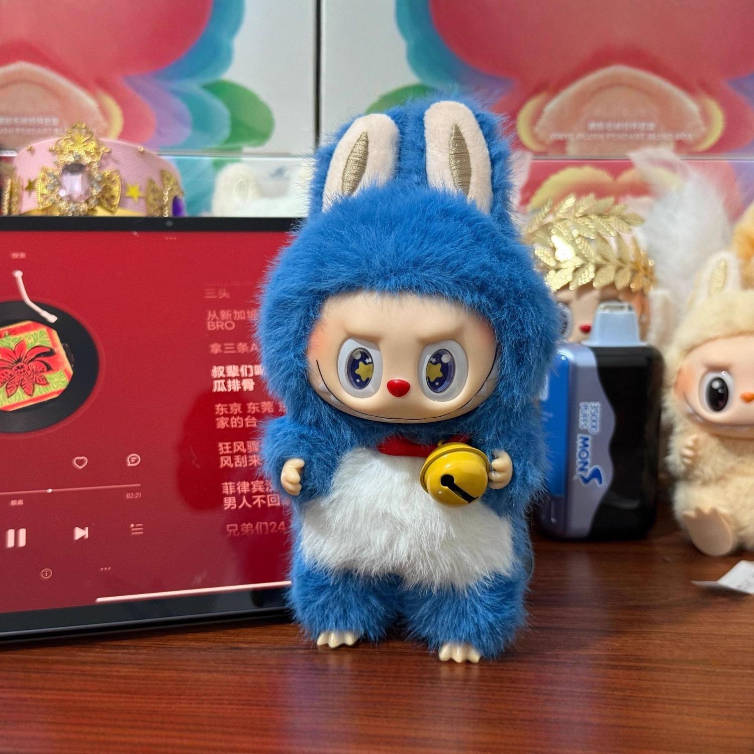 

Плюшевая игрушка из высококачественного винила, 17 см, плюшевая игрушка тай-дай, рождественский подарок для детей