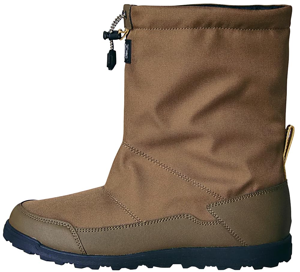 Mitsuuma Snow Cold Glass Fiber with Storage Boots, Weather, Lightweight, Non-Slip, Sole, 4cm, Waterproof, Packable, Bag, SB-811, Olive, X_l