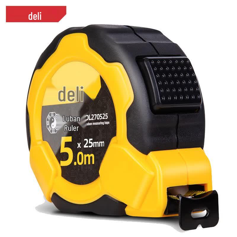 Deli DL270525 Self-Locking Steel Tape Measure