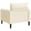 XL Armchair Cream Velvet