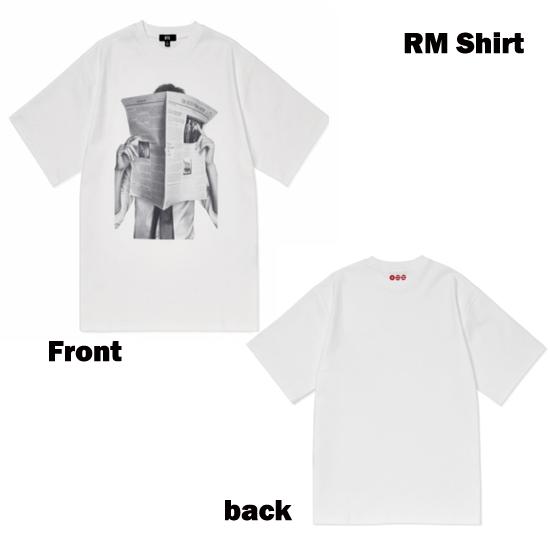 Camiseta Branca BTS Arirang