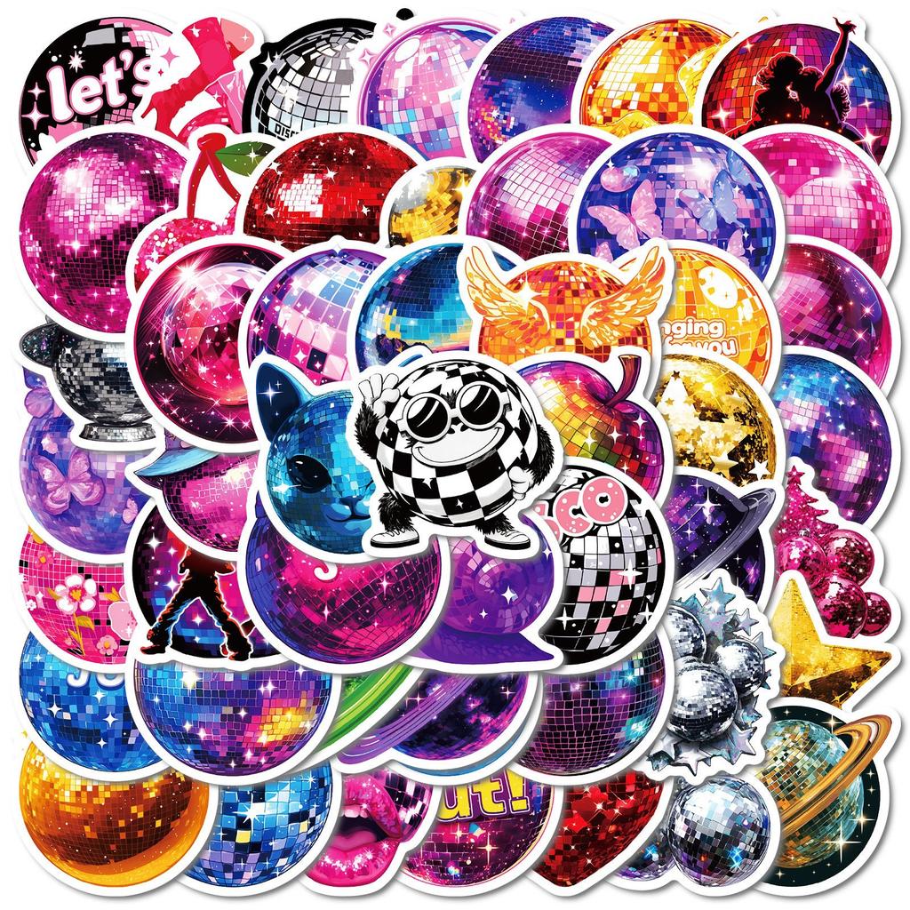 50 New Cool Planet Graffiti Stickers Decorate Laptop Stickers