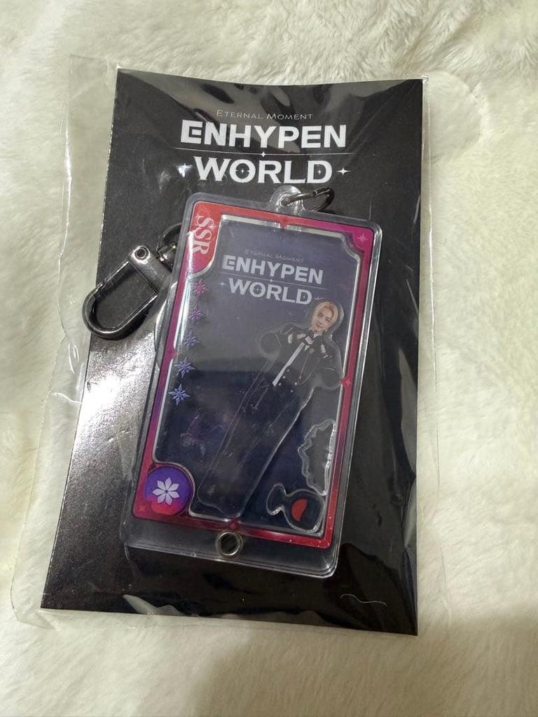 [USED] ENHYPEN WORLD Korean Hop-Up SSR Keychain