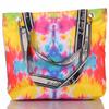 Strandtasche Batik Tie Dye mit Reißverschluss