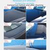 Double Layer Wool Blend Vehicle Wash Mitts Superior Dust Absorption Ergonomic Design Safe For Paint Glass Trim