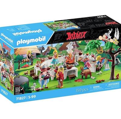 Plastic Construction Set Playmobil 71827 Asterix Village Banquet