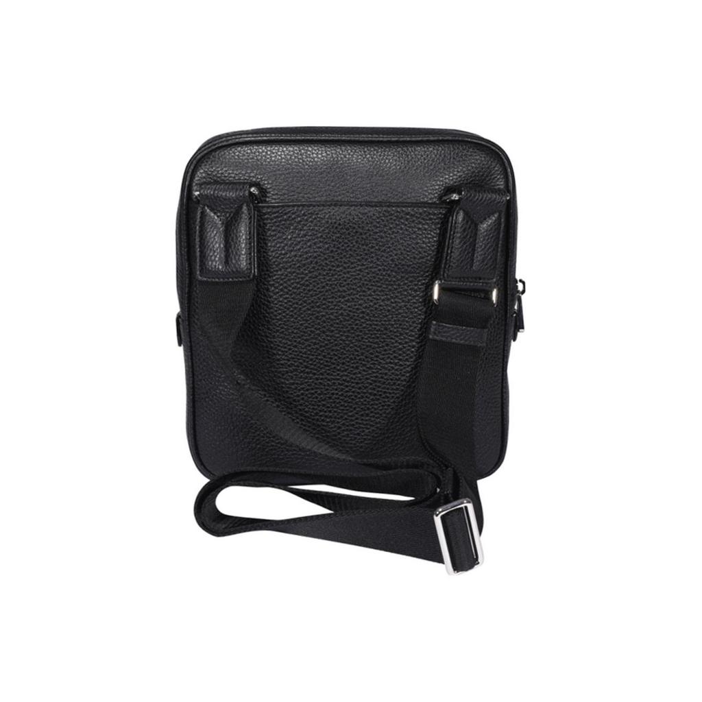 Bally Classic Red And White Striped Business Commuter Leather Shoulder Bag Men Shoulder Bag Black COSMY-TSP-00