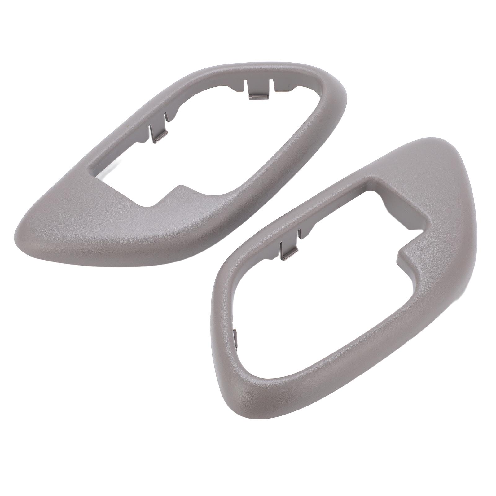 

2 шт. Ручка салона автомобиля Внутренняя отделка двери Серый комплект Замена для Cadillac Escalade