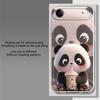 Cute Panda Case for iPhone 17 Pro Max XS Max 13 Pro 12 Mini 16 Air 15 14 Plus XR 7 8 11 Soft Phone Cover