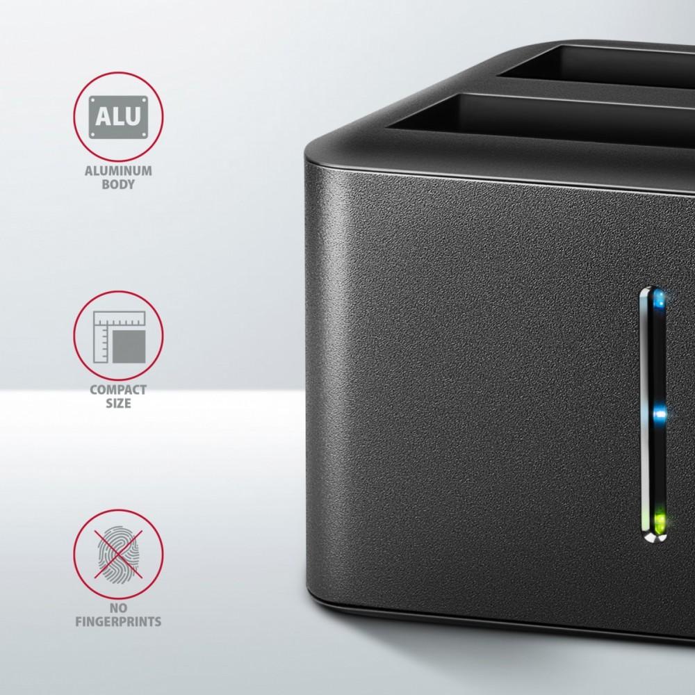 AXAGON ADSA-D25, USB 3. 2. Nesil 1 2xSata 6G 2.5in