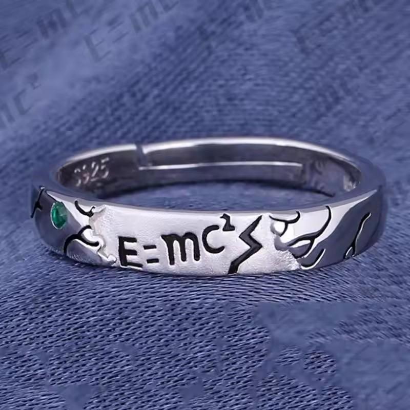 Anello anime Dr.Stone Ishigami Senkuu Cosplay Unisex Anello regolabile apribile Gioielli Accessori Regali