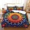 Mandala Bohemian Floral Bedding Set Fashion Printed Polyester Quilt Cover Home Textile Kit