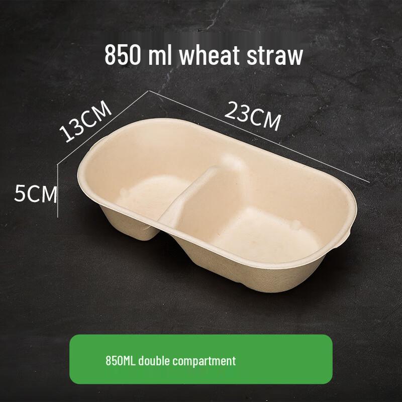 Disposable Paper Pulp Takeaway Lunch Box