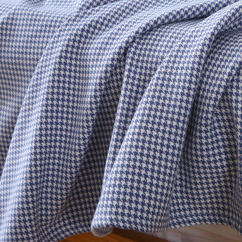 Doppelgröße reine Baumwolle Jacquard Bettlaken - Dick, Atmungsaktiv, Hautfreundlich für Herbst/Winter