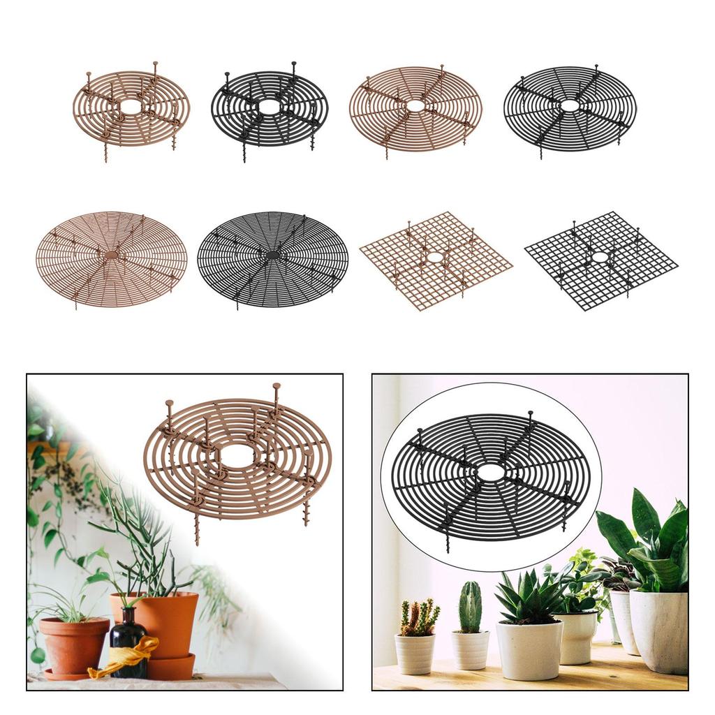 Cuttable er Cover, Plant Pot Grid Soil Protector Covers, Cat Digging