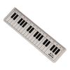 Office School Supplies Plastic Measuring Ruler Black White Musical Notes Straight Rulers Piano Rule