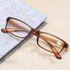 Ultralight Square Reading Glasses Men Women Resin Lens Prebyopia Eyeglasses Presbyopic Eyewear +1.0 +1.5 +2.0 +2.5 +3.0 +3.5 4.0