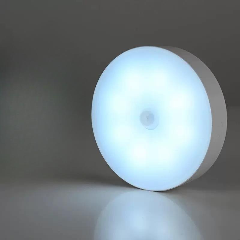 

JOYBLISS USB Rechargeable LED Night Light with Switch, Motion Sensor Magnetic Wireless Lamp, Warm White No Flicker for Closet Bed Cabinet