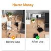 5/20pcs Transparent Self-Adhesive Cable Organizer Clips Wire Management For Home Desk Office Kitchen Wire Clamp Manager