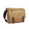 Men's Canvas Messenger Bag - Travel Crossbody, Shoulder Laptop Bag, Briefcase