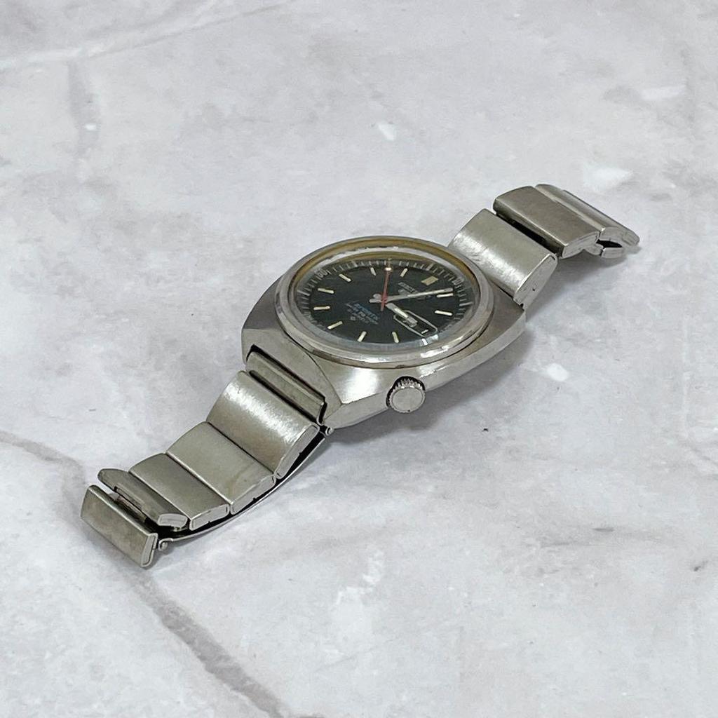 Used Rare SEIKO 5 SPORTS 6119 Vintage Watch #t57