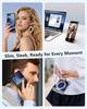 Oatsbasf Metal Phone Case for Samsung Galaxy Z Flip 7 with Ring Stand 360° Rotation Magnetic Minimalist Bumper for Z Flip 7 Case