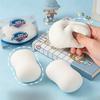 Soft Fake White Soap Squishy Slime Toy Decor Square Cube Soft Slow Rebound Stress Relief Prop Home Room Decoration Festival Gift