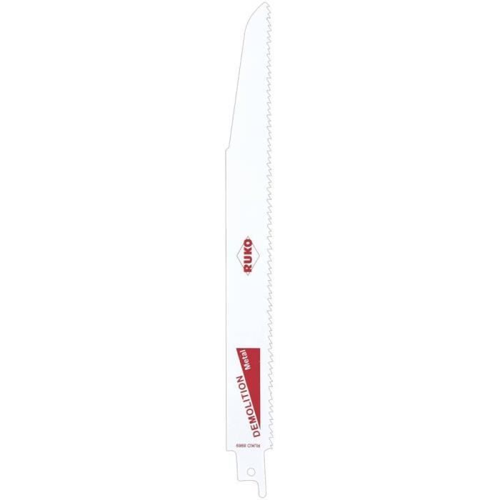 Reciprocating Saw Blades - RUKO - 8989 - HSS-bimetal - Length 4-12 Mm - Ø 20-175 Mm