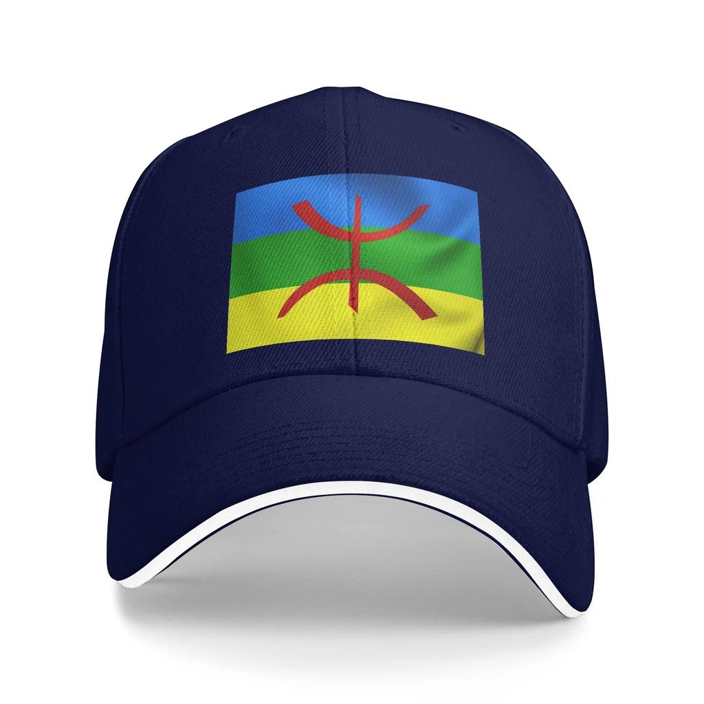 Baseball Cap Amazigh International Flag Hiking Fishing Trucker Hat For FeUnisex Unisex Sun Visor Street Style Baseball Caps