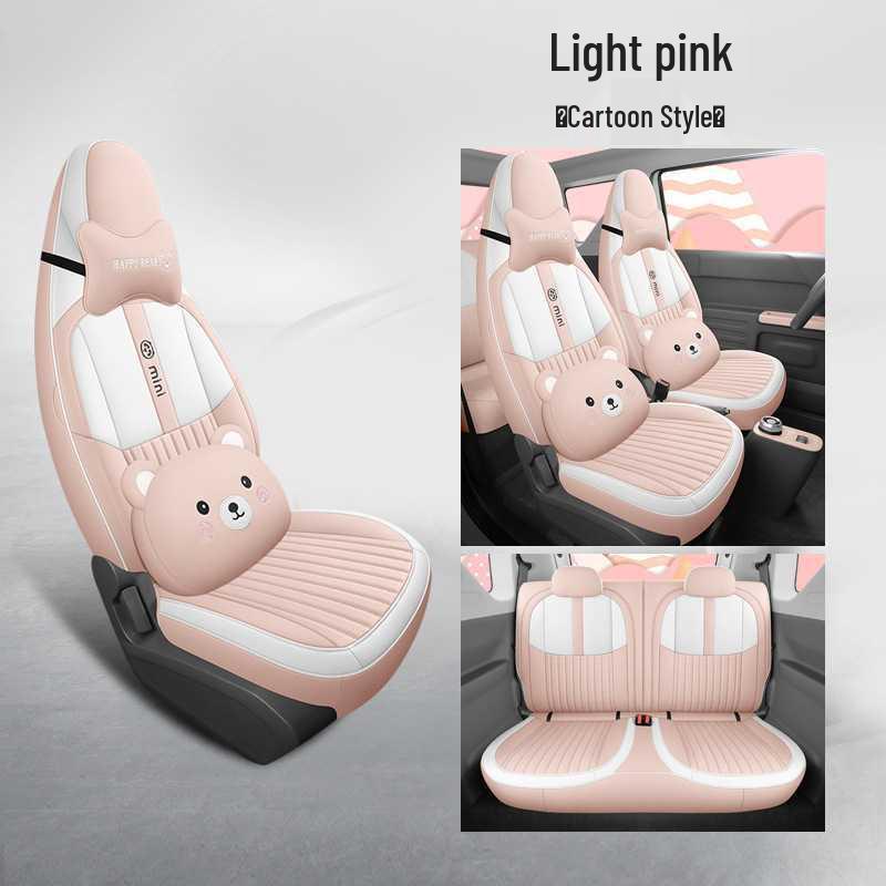 Geely Panda Mini Car Seat Cover - Endurance Bear Full Coverage Cushion