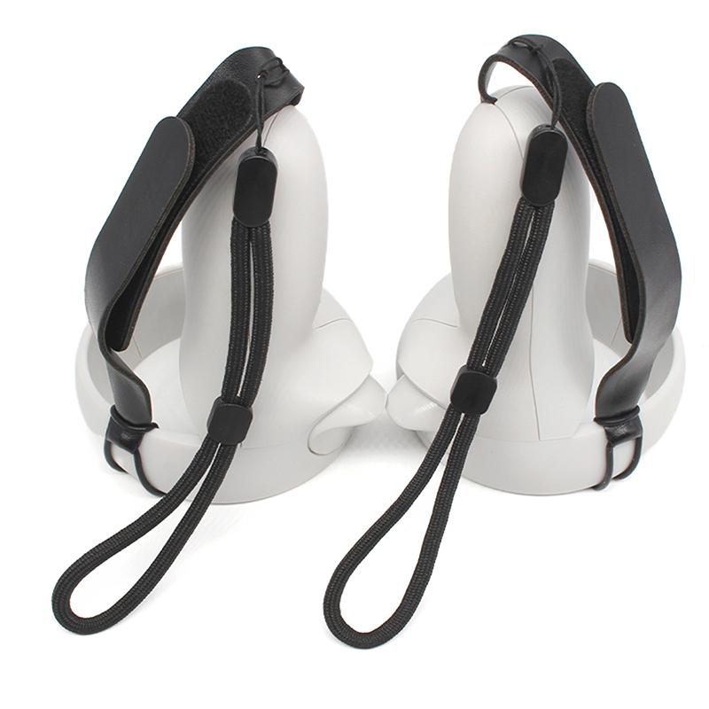 1 Pair Protective Cover Hand Knuckle Strap For Oculus Quest 2 Vr Touch Headset