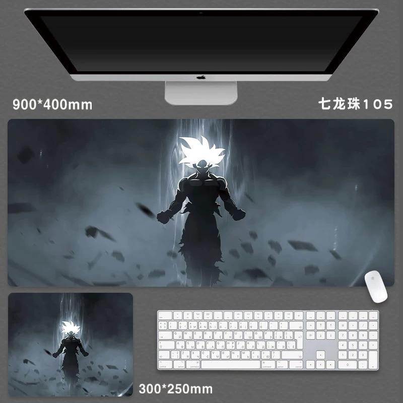 High Quality Japanese Animation Seven Dragon Ball Mouse Pad Oversized Boys Animation Two-dimensional E-sports Game Computer Keyboard Student Desk Pad