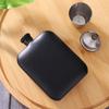 6oz Portable 304 food grade Ssquare Flagon Whiskey Vodka Wine Pot Hip Flask Set Alcohol Drinking pocket Bottle outdoor camping