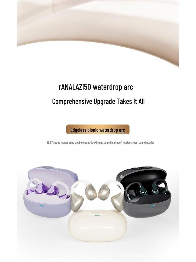 TanuLa i50 Wireless Ear Clips: 2025 High-Quality Bone Conduction for Women with Government Subsidy.
