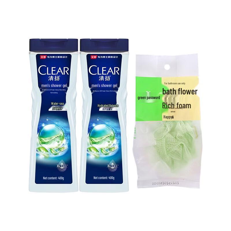 Гель для душа Clear для мужчин, балансирующий, контролирующий жирность