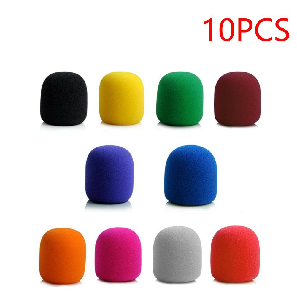 Mic Foam Microphone Sponge Covers Professional Studio Windscreen Shield Handheld Microphone DJ Windproof Mic Sleeve