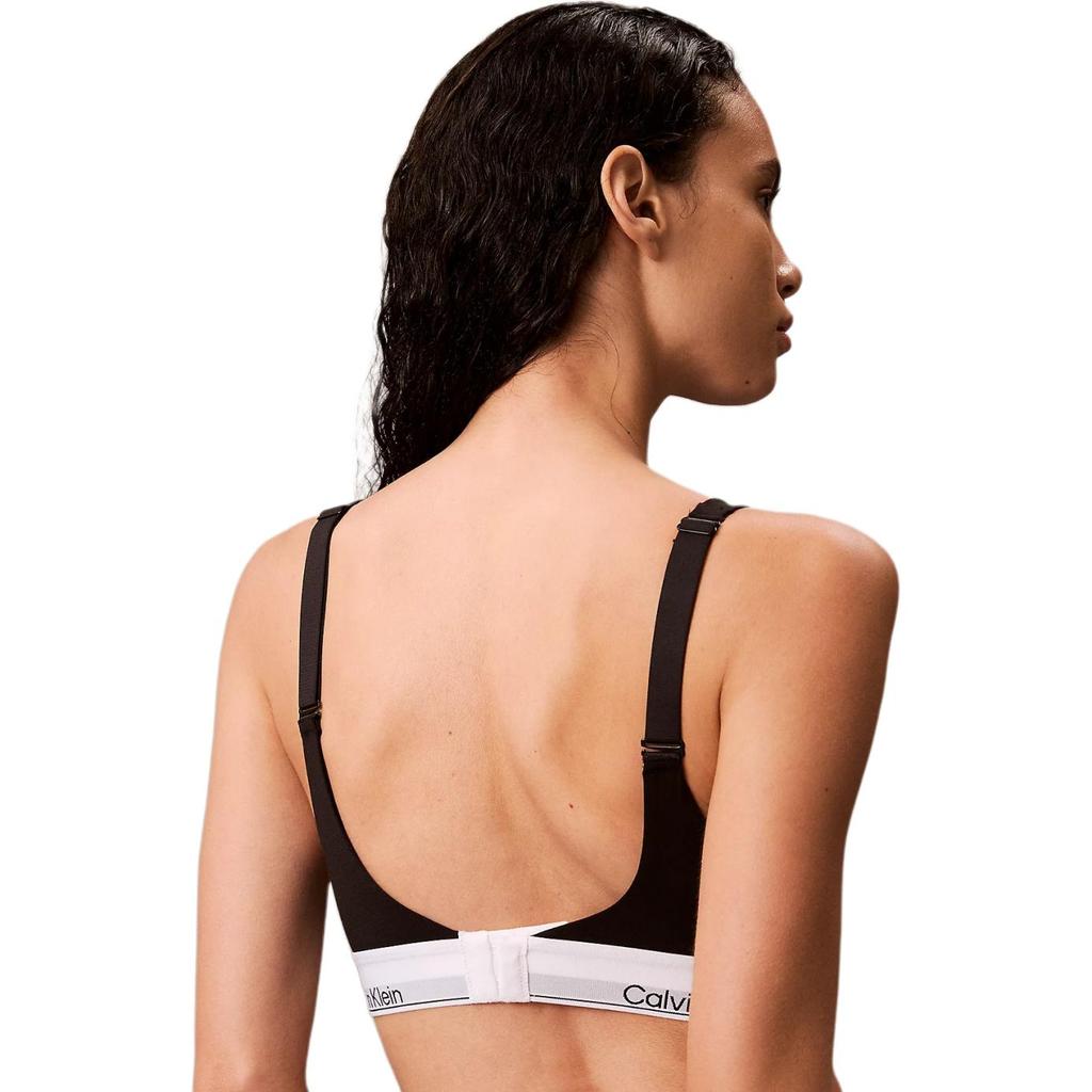 Calvin Klein Padded Comfortable Adjustable Strap Bra Women underwear Black QF7900-001