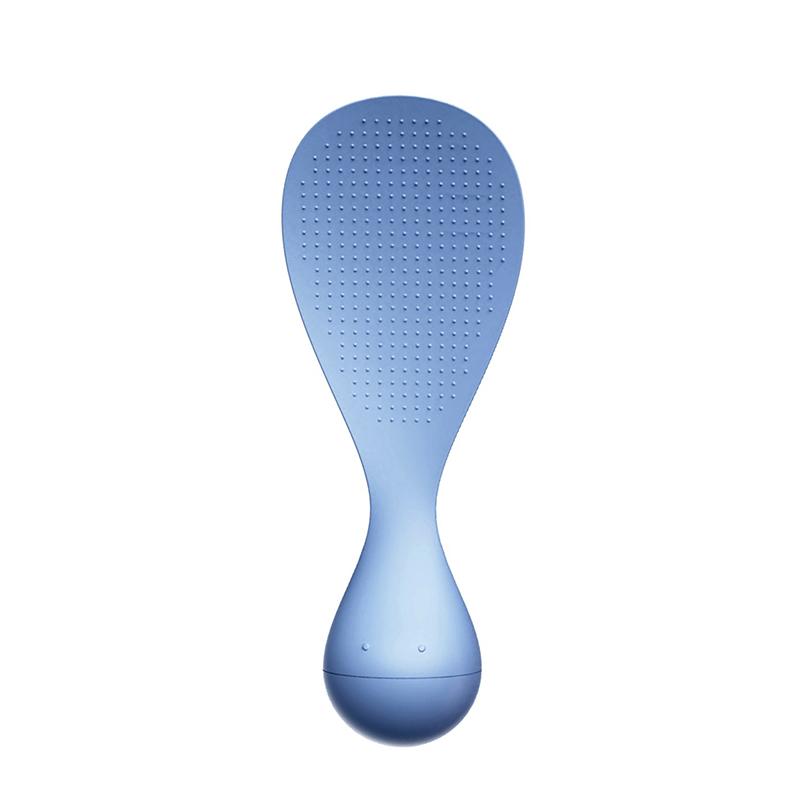 

Rice Spoon Tumbler Design Non Stick Rice Serving Scoop Multi-Purpose Kitchen Tableware Buffet Cooking Spoons Daily Supplies синій