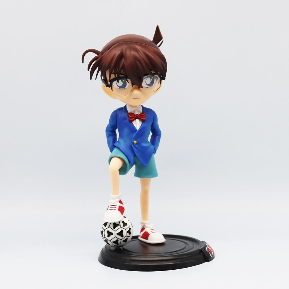 20cm Detective Conan Kudou Shinichi Figure Jimmy Kudo Case Closed Anime Figures Statue Pvc Figurine Model Collection Toy Gifts