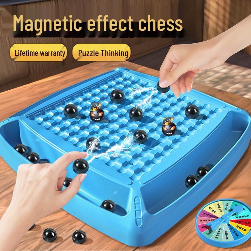 Magnetic Battle Chess: Parent-Child Interactive Toy for Children's Concentration Training