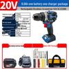 Dongcheng DCJZ2090 20V Cordless Brushless Drill/Driver CN Plug (adapter Included)