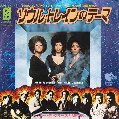 Płyta 7-calowa MFSB, THREE DEGREES - Tsop (Dźwięk Filadelfii) ECPB277PH FILADELFIA 1974 Japonia Soul/Funk Używany